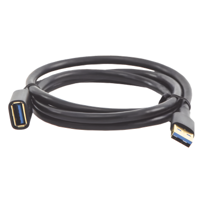 Cable Extensor USB 3.0 / 1 Metro / Macho-Hembra / 5 Gbps / Ultra Durabilidad / Núcleo de cobre estañado 28/22 AWG / Blindaje interior múltiple / Ideal para teclado, mouse , etc. - Imagen 3