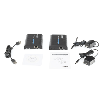 Kit extensor KVM (HDMI y USB) hasta 120 metros / Resolución 1080P @ 60 Hz/ Soporta Cables de red STP y UTP CAT5/5E/6 / HDMI 1.3 / HDCP 1.2 / PCM / Transmite el Video, Mouse, Teclado y Controla tu DVR vía USB a distancia - Imagen 5