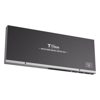 MATRICIAL 4 x 4 / 4 Entradas y 4 Salidas en HDMI / 4K × 2K @ 60Hz / 18Gbps / HDMI 2.0 / HDCP 2.2 / 3D / Conmutación por Botón, RS232 o Control Remoto / IDEAL PARA CENTROS DE MONITOREO, COMPARACION Y ANALISIS. - Imagen 3