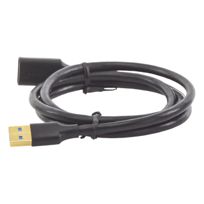 Cable Extensor USB 3.0 / 1 Metro / Macho-Hembra / 5 Gbps / Ultra Durabilidad / Núcleo de cobre estañado 28/22 AWG / Blindaje interior múltiple / Ideal para teclado, mouse , etc. - Imagen 4