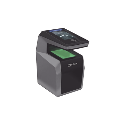 Lector de huella MorphoWave Compact / lector Multiformato MIFare, DESFire, Prox, ICLASS/ QR/ IP65 / PoE