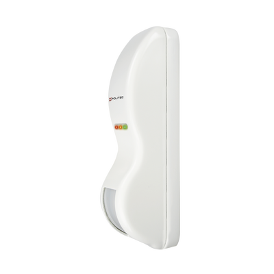 Sensor tipo cortina/ Interior y Exterior/ Funcion antimascara / Doble tecnologia PIR & MW/ Cobertura de hasta 12 metros/ Compatible con cualquier panel de alarma / Cableado - Imagen 2