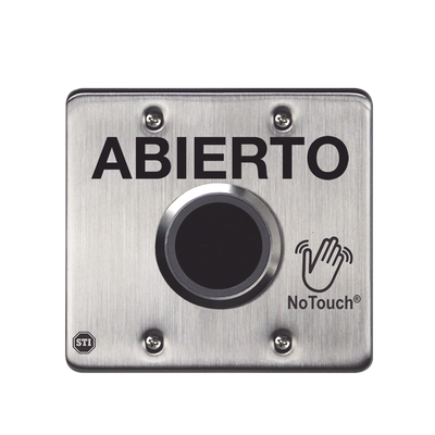 Interruptor IR NoTouch® de Acero Inoxidable, Salida Doble, ABIERTO - Imagen 3