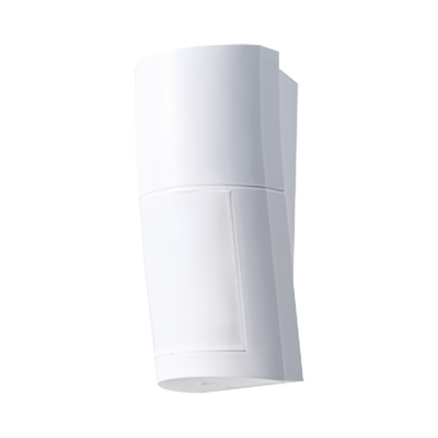 Detector de Movimiento Pasivo / Inalambrico (alimentación) / Altura de montaje 0.8m a 2.7 m ajustable / 100% Exterior / Compatible con cualquier panel de alarma