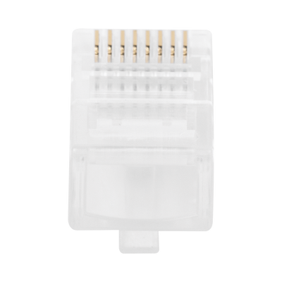 Bote con 100 Piezas de Plug Modular RJ45 Cat5e sin blindaje, chapado de oro a 30 micras para durabilidad extrema - Imagen 5