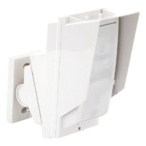 Detector de Movimiento PIR / 100% Exterior / Cableado / 24 m (78.7 ft) de Alcance / IP65 / Giro 180° / Instalación a 3 m / Compatible con Cualquier Panel