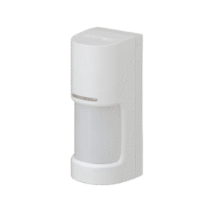 Detector de Movimiento / 180° de Detección / Panorámico / Cableado / 100% Exterior / Compatible con cualquier panel de alarma / Función Antimascara