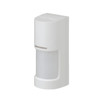 Detector de Movimiento / 180° de Detección / Panorámico / Cableado / 100% Exterior / Compatible con cualquier panel de alarma / Función Antimascara