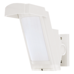 Detector PIR Exterior / Inalámbrico a Batería / 12 m y 85° / 94 Zonas / Antimascara / IP55