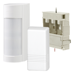 Kit Detector Inalámbrico para Exterior VXI-R / Transmisor Honeywell 5816 / Caja de Baterías RBB01 / 12 m / 90° / PIR / IP55