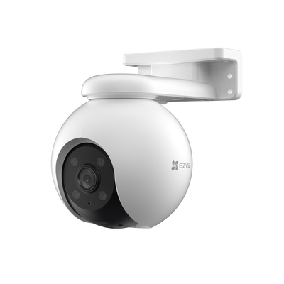 Cámara PT WiFi / 3 Megapixel (2K) / Detección humana / Sirena / Luz Parpadeante / Colores en Oscuridad / Micro SD / Preset / Exterior