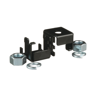 Soporte para Montaje en Charola Tipo Escalerilla, Compatible con Rieles de 9.5 x 38.1 mm o 9.5 x 50.8 mm, Uso Con Varilla Roscada de 5/8", Color Negro - Imagen 3