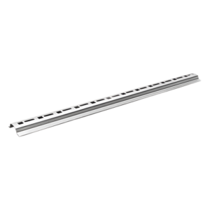 Soporte tipo Jam, para suspender charola a techo, acabado Electro Zinc