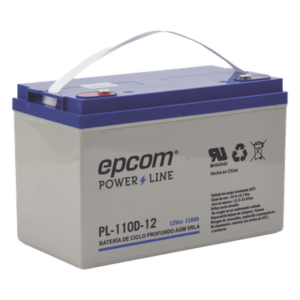 Batería AGM-VRLA Ciclo Profundo / 12 Vcc / 110 Ah / Terminales M6 HEX / Aplicación Fotovoltaica
