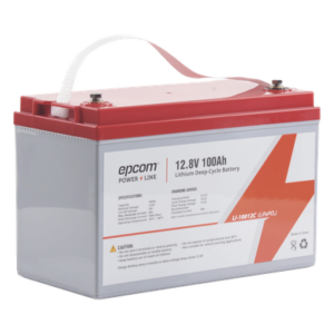Batería de Litio Ciclo Profundo 12.8 Vcc 100Ah (LiFePO4)