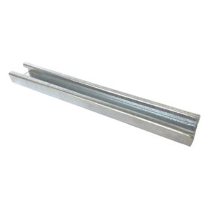 Unicanal liso 4x2, 3000 mm, con acabado Galvanizado por inmersión en caliente