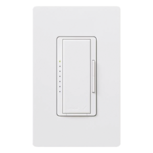 Atenuador de pared Maestro RF PRO de 120 V, 250 W en LED o 500 W incandescente, fase seleccionable y neutro opcional, para RadioRA 2, RA2 Select y RadioRA 3