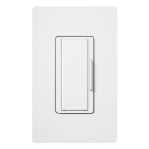 Interruptor remoto Maestro para encendido y apagado multi-ubicación de un interruptor principal RadioRA 2, 120 V, cableado convencional de 3 y 4 vías, color blanco