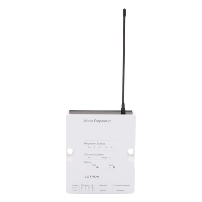 Repetidor principal para sistema de control de iluminación RadioRA 2, con reloj astronómico y puertos Ethernet, RS232 y RS485, admite hasta 100 dispositivos - Imagen 5