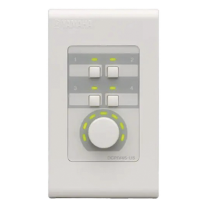 Panel de Control Digital | 1 Volumen | 4 Switches Configurables | Compatible con Procesadores Serie MA, PA, y MTX
