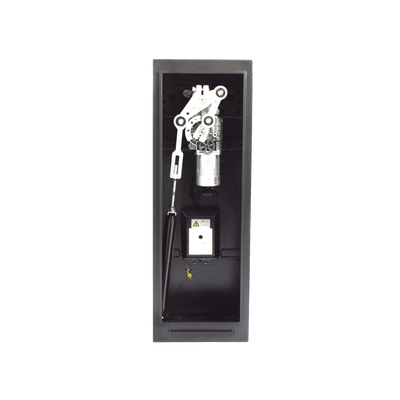 Barrera Vehicular DERECHA / Brazo Incluido Ajustable de 2 a 4 mts / Apertura en 3 Segundos / Incluye Banda Protectora Antigolpe de Vehiculos / Protección IP54 / Compatible con Cualquier Control de Acceso - Imagen 6