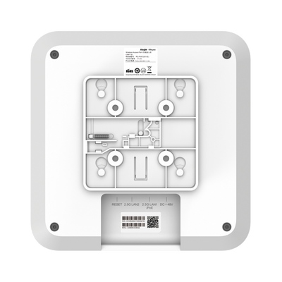 Punto de Acceso con doble puerto multi-gigabit 2.5G Wi-Fi6 Interior en Techo hasta 5.9 Gbps, doble banda 802.11 AX6000 MU-MIMO 4x4 - Imagen 2