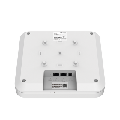 Punto de Acceso con doble puerto multi-gigabit 2.5G Wi-Fi6 Interior en Techo hasta 5.9 Gbps, doble banda 802.11 AX6000 MU-MIMO 4x4 - Imagen 3