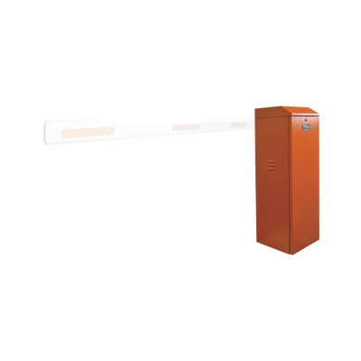 Barrera vehicular izquierda / Soporta brazo de hasta 3 m / Apertura en 1.5 s /Final de carrera ajustable por programación / Movimiento fluido / Diseño elegante color naranja - Imagen 3