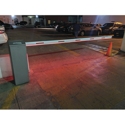Barrera vehicular derecha / Soporta brazo de hasta 5.5 m / Final de carrera ajustable por programación / Movimiento fluido / Diseño elegante color Gris - Imagen 7