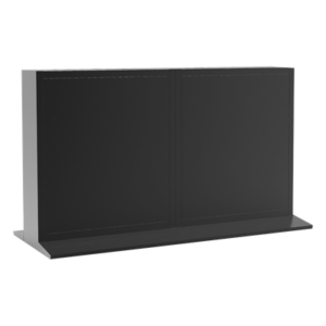 Gabinete Pedestal Modular para Videowall 46" / Acero SPCC / 75 kg / Altura 80 cm / Hikvision