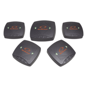 Airscout gigacheck kit 4 clientes con mapa de calor