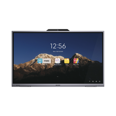 Pantalla Interactiva Touch de 86" Android 8.0 / Cámara Web 8 MP / Resolución 4K / Bocinas Integradas / Entradas HDMI y VGA / Incluye 2 Lápices para Escribir