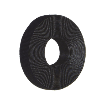 Rollo de Cinta de Contacto, de 15 Pies (4.5m) de Largo, 19.1 mm de Ancho, Color Negro - Imagen 2