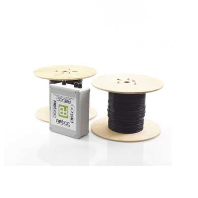 MICALERT Cable Sensor para Paredes, Rejas Rigidas o barandales / 2 zonas de 305 metros / 610 Metros de Protección Total/Tarjeta LPU400/Calibración via software - Imagen 2