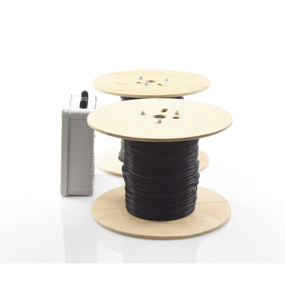 MICALERT Cable Sensor para Paredes, Rejas Rigidas o barandales / 2 zonas de 305 metros / 610 Metros de Protección Total/Tarjeta LPU400/Calibración via software - Imagen 3
