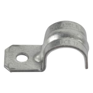 Abrazadera tipo Uña para Tubo Conduit Pared Gruesa y Conduit PVC de 1" (25 mm).