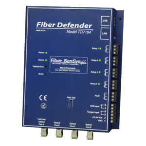 Sensor de Seguridad Perimetral por Fibra Óptica Sensitiva / 4 zonas / 800 metros máximo por zona