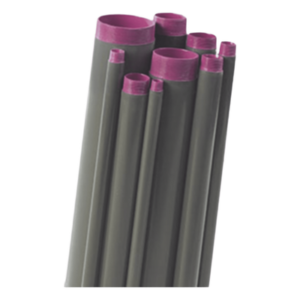 Tubo Conduit rígido de aluminio de 3/4&rdquo; (19 mm) con recubrimiento de PVC de 3.05 m con cople.