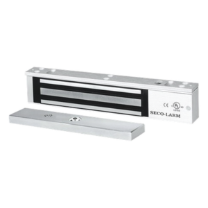 Chapa Magnética 600 lbs con LED / Sensor de Estado de Unión / Sin Magnetismo Residual / Uso Interior.