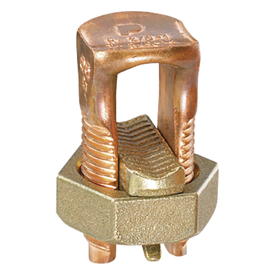 Conector Mecánico de Puesta a Tierra, de Cobre, Para Cables de Calibre 4 a 1/0 AWG