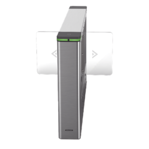 Torniquete Swing CENTRAL para Ampliar Numero de Carriles / Incluye Panel y Lectores de Tarjeta / TCP/IP Administrable por iVMS-4200 (Requiere Torniquete Izquierdo) / Carril de 90 cms / 6,000,000 MCBF / 12 Pares de IR