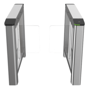 Kit de Torniquetes Swing IZQUIERDO y DERECHO / Bidireccional / Preparación para Instalar Terminal Facial con Montaje DS-KAB6ZU1 (No incluidos) / 3,000,000 MCBF / 4 Pares de IR / Carril de 90 cms