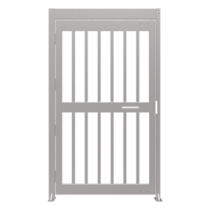Puerta de Alta Seguridad de Cuerpo Completo Acabado en Acero Inoxidable