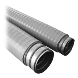 Tubo Flexible tipo Liquidtight de 3/4" (19 mm). Acero + PVC. Rollo de 50 Metros.