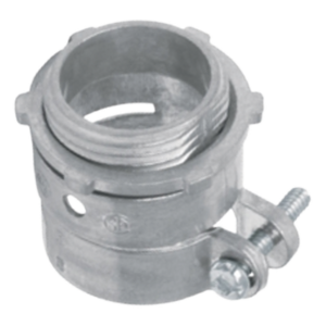 Conector recto para tubo flexible de 3/4" (19 mm)