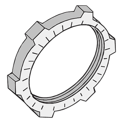 Contratuerca Metálica Zamac de 3/4" (19 mm)