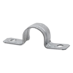 Abrazadera tipo Omega para Conduit Pared Delgada de 3/4" (19 mm).