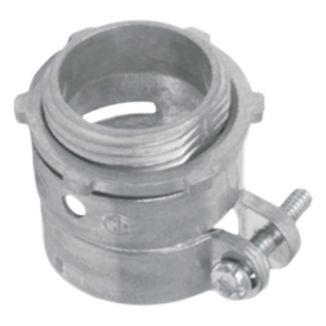 Conector recto para tubo flexible de 1" (25 mm).