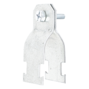 Abrazadera Unicanal para Conduit Pared Gruesa y PVC de 1 1/2" (38 mm).