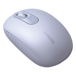 Mouse Inalámbrico 2.4G 800/1200/1600/2400 DPI | Función de 3 botones | Alcance 10m | Silencioso | Ergonómico | Anti-caída y Anti-interferencias | Batería Alcalina AA incluida | Color Dusty Blue.